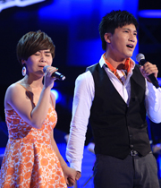 《中国好声音》20120727：佳宁组合《the prayer》